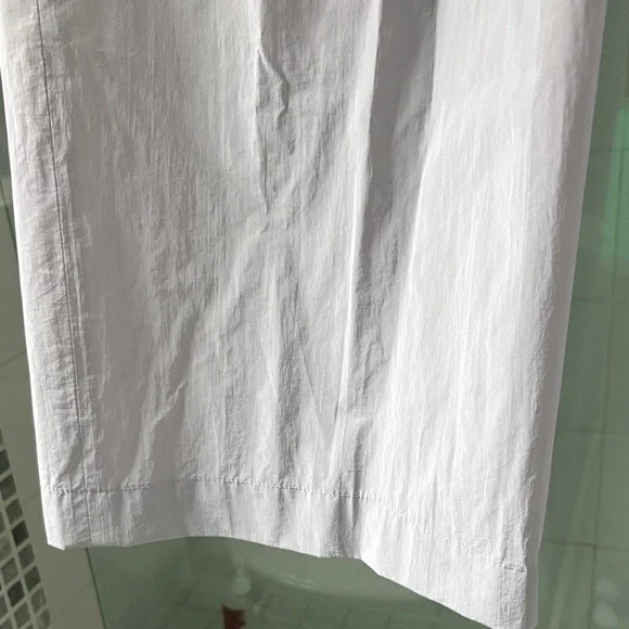 Tibi Crispy Nylon Stella Pleated Cargo Pants - Picture 5 of 16